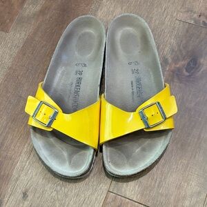 Birkenstock Kids Yellow Sandals